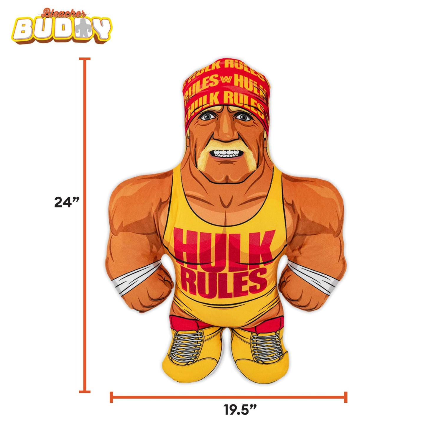 Bleacher Creatures WWE Hulk Hogan 24" Bleacher Buddy - Soft Plush Toy