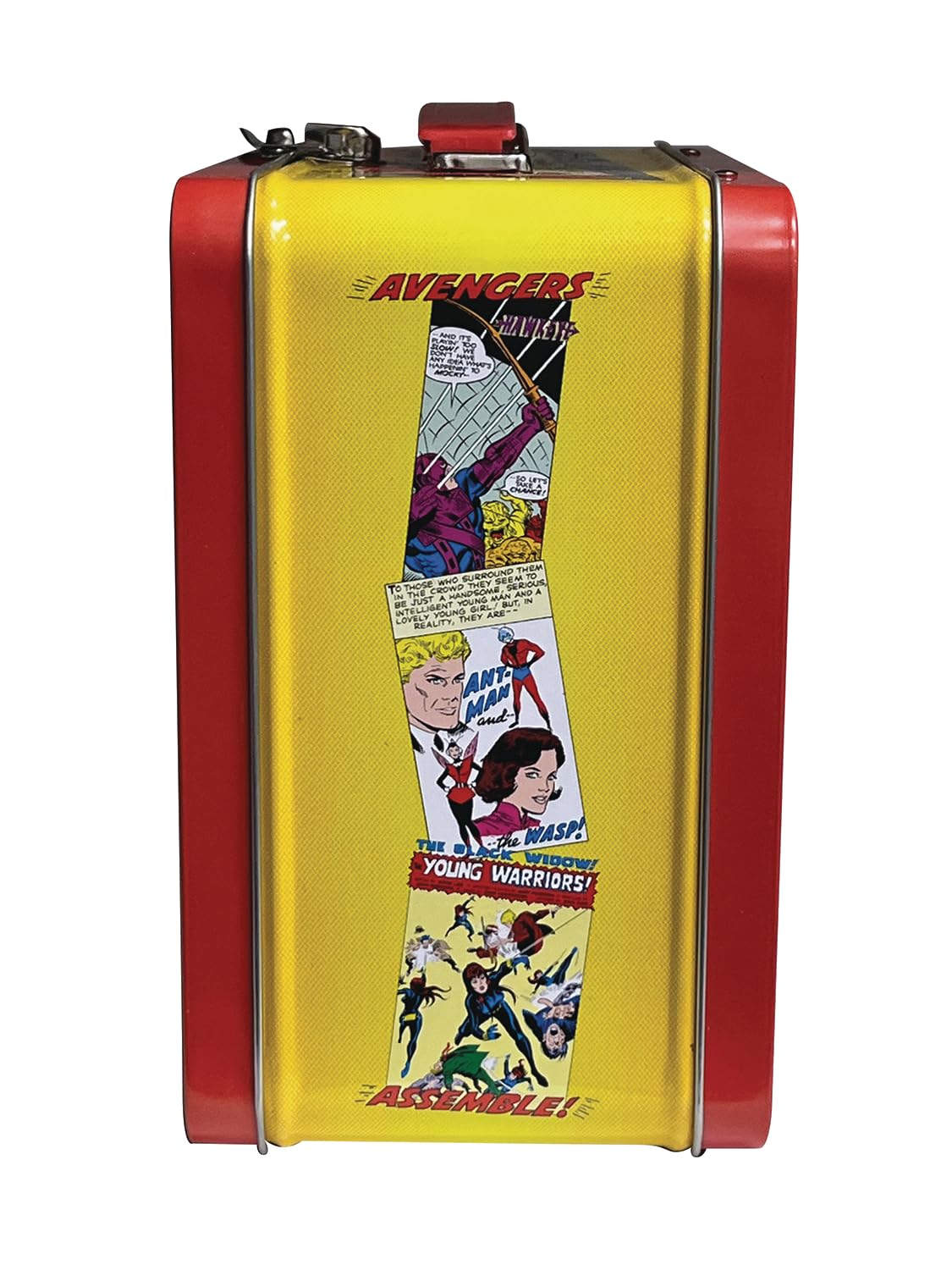 Avengers Assemble Tin Titans Previews Exclusive Lunch Box with Beverage Container