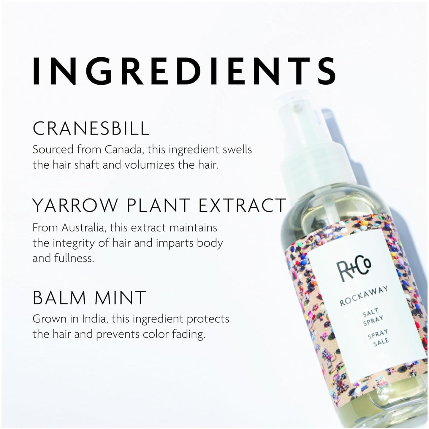 R+Co Rockaway Salt Spray 124 ml / 4.2 oz