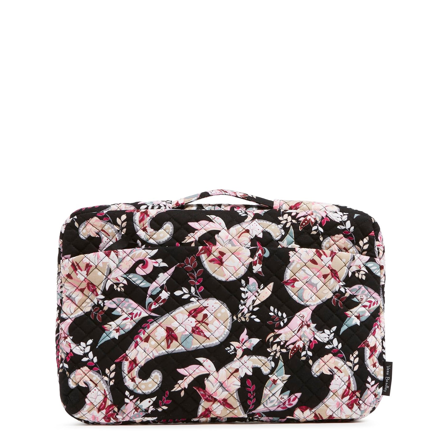 Vera Bradley Women's Cotton Laptop Organizer, Botanical Paisley, One Size