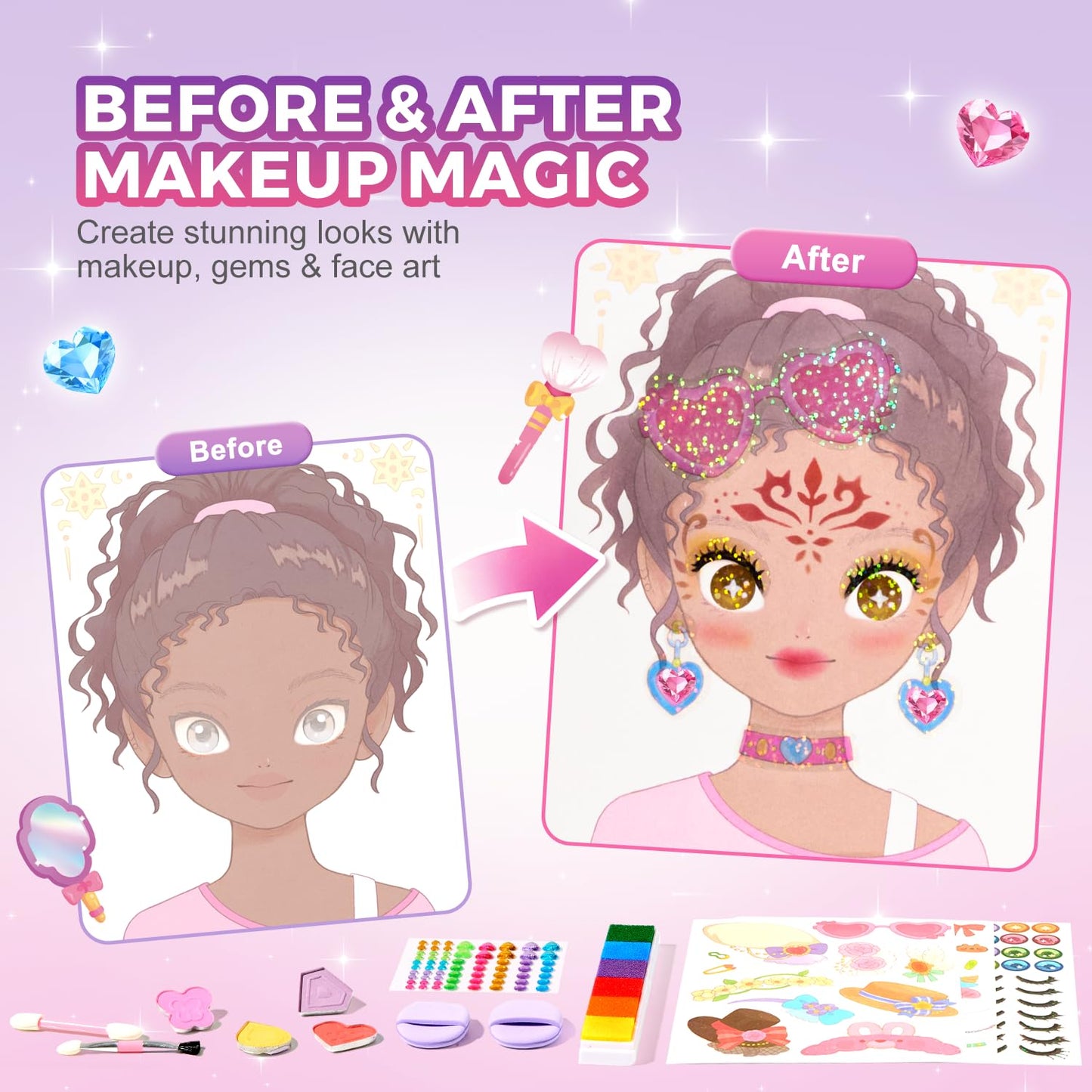 Jar Melo 6 in 1 Princess Art Craft Kits