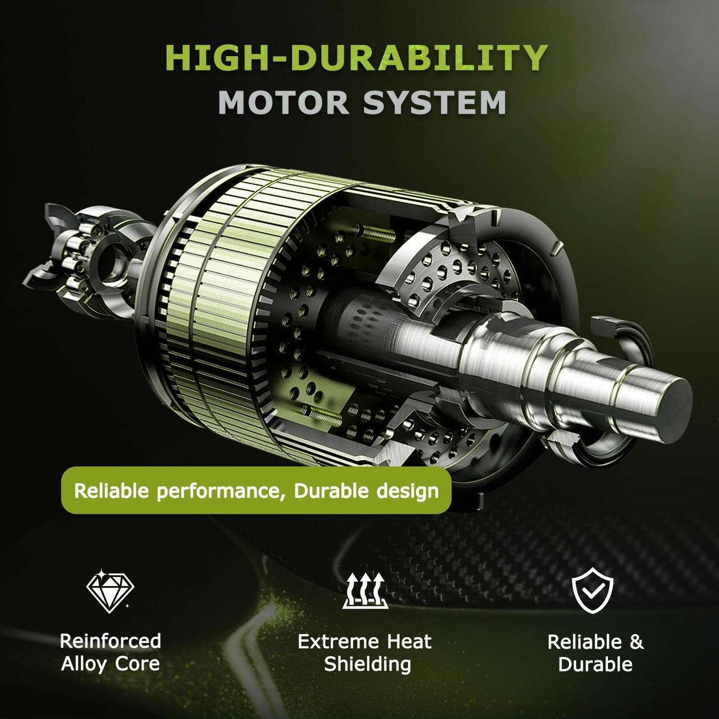 Starter Motor Compatible with Chrysler Sebring 2.4L 07-10 Compatible with Dodge Avenger 2.4L 08-10, Fit for Dodge Caliber 1.8L 07-09 2.0L 2.4L 07-12, Journey 2.4L 09-19, Jeep Compass 2.0L 2.4L 07-17