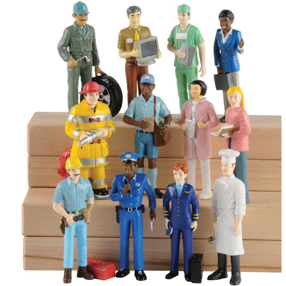 Marvel Education Pretend Play Career Figures, 5" Tall (Set of 12)