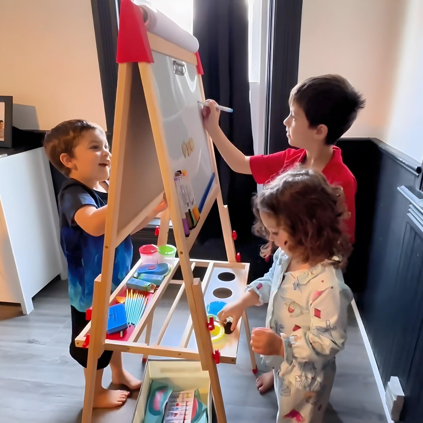 100+ Art Easel Accessories for Kids,Easel Supplies Set for Children