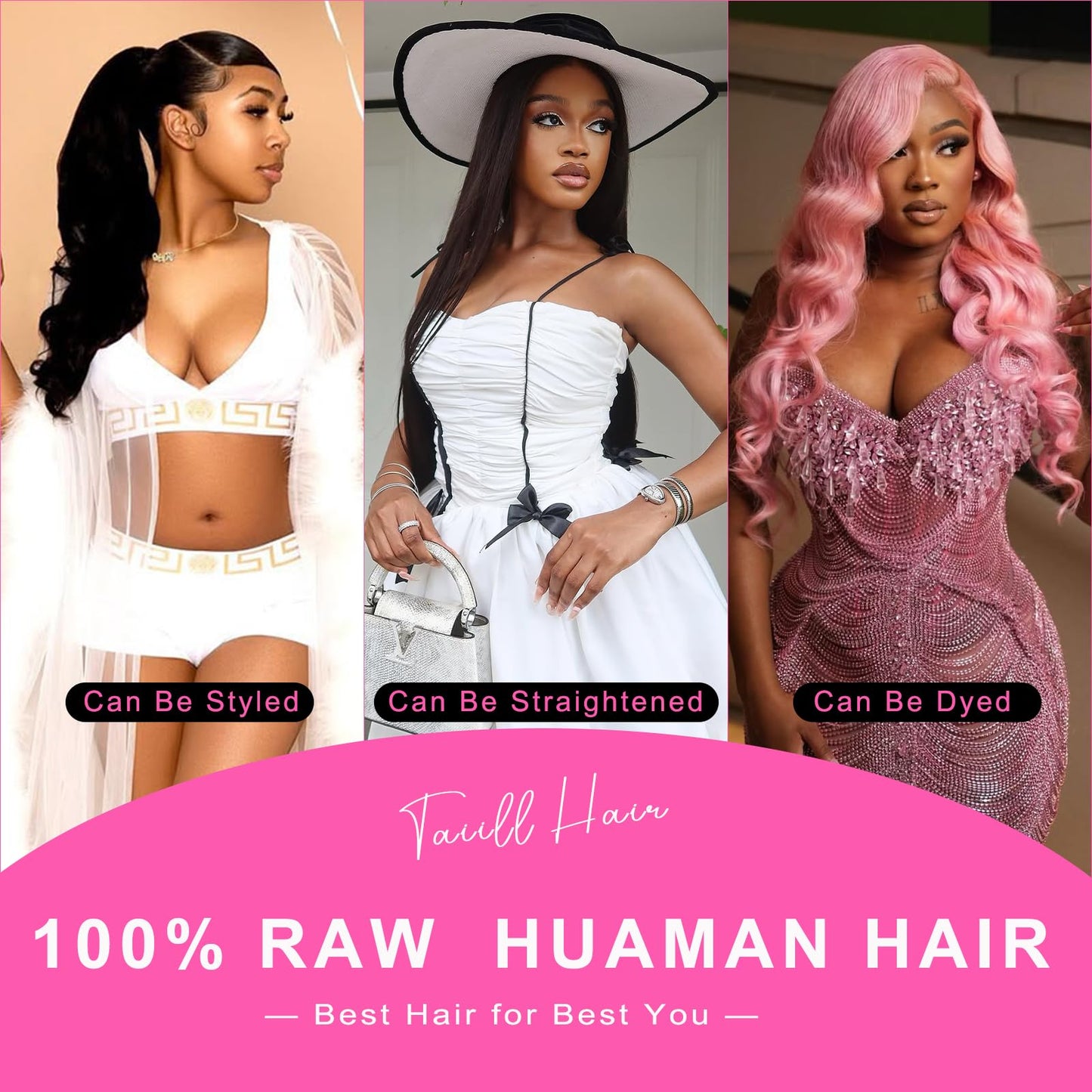 12A Human Hair Bundles Body Wave Bundles Human Hair 100% Unprocessed Brazilian Virgin Bundles Body Wave Real Human Hair Extensions Natural Black 24 Inch