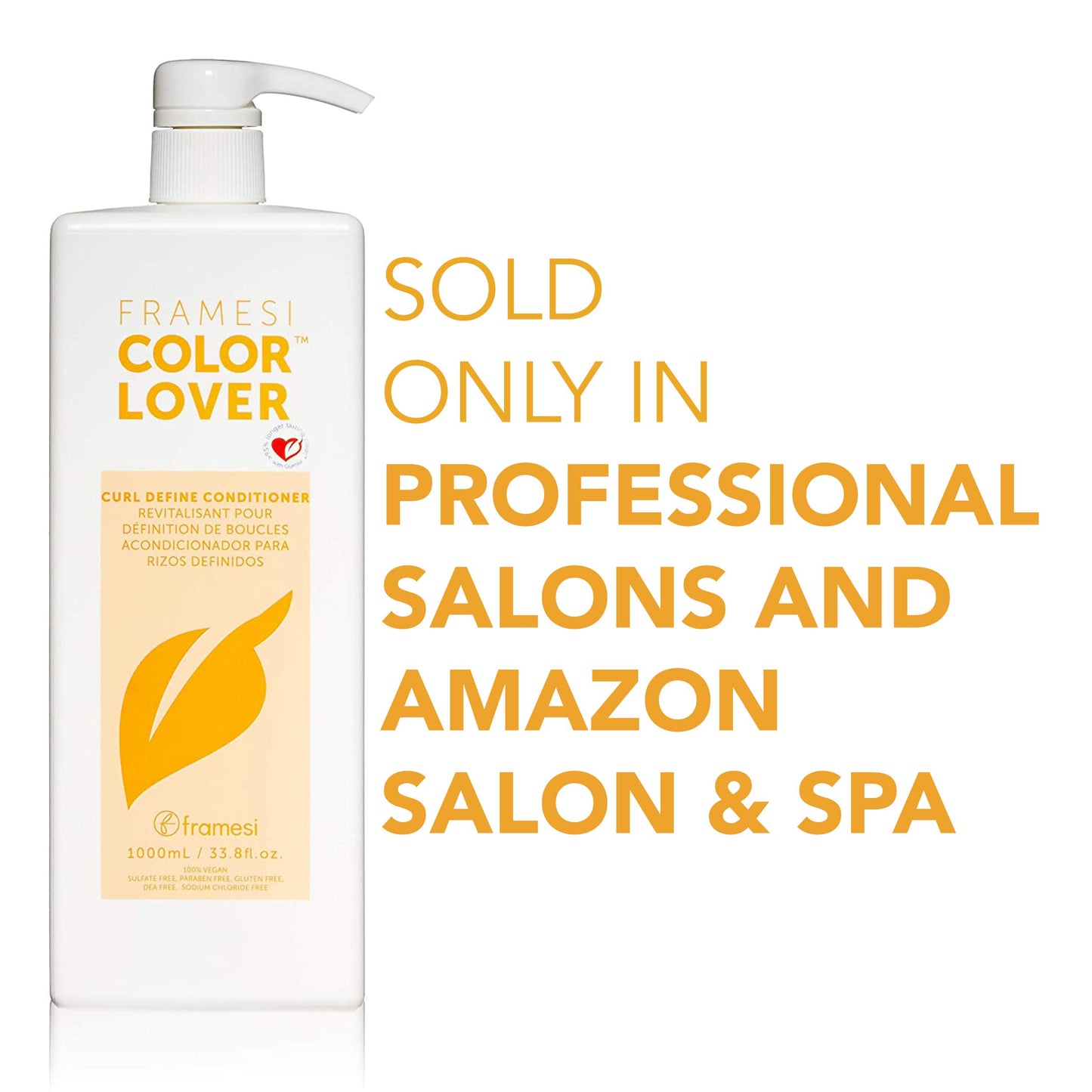 Framesi Color Lover Curl Define Conditioner, Conditioner for Curly Hair with Quinoa, Color Treated Hair
