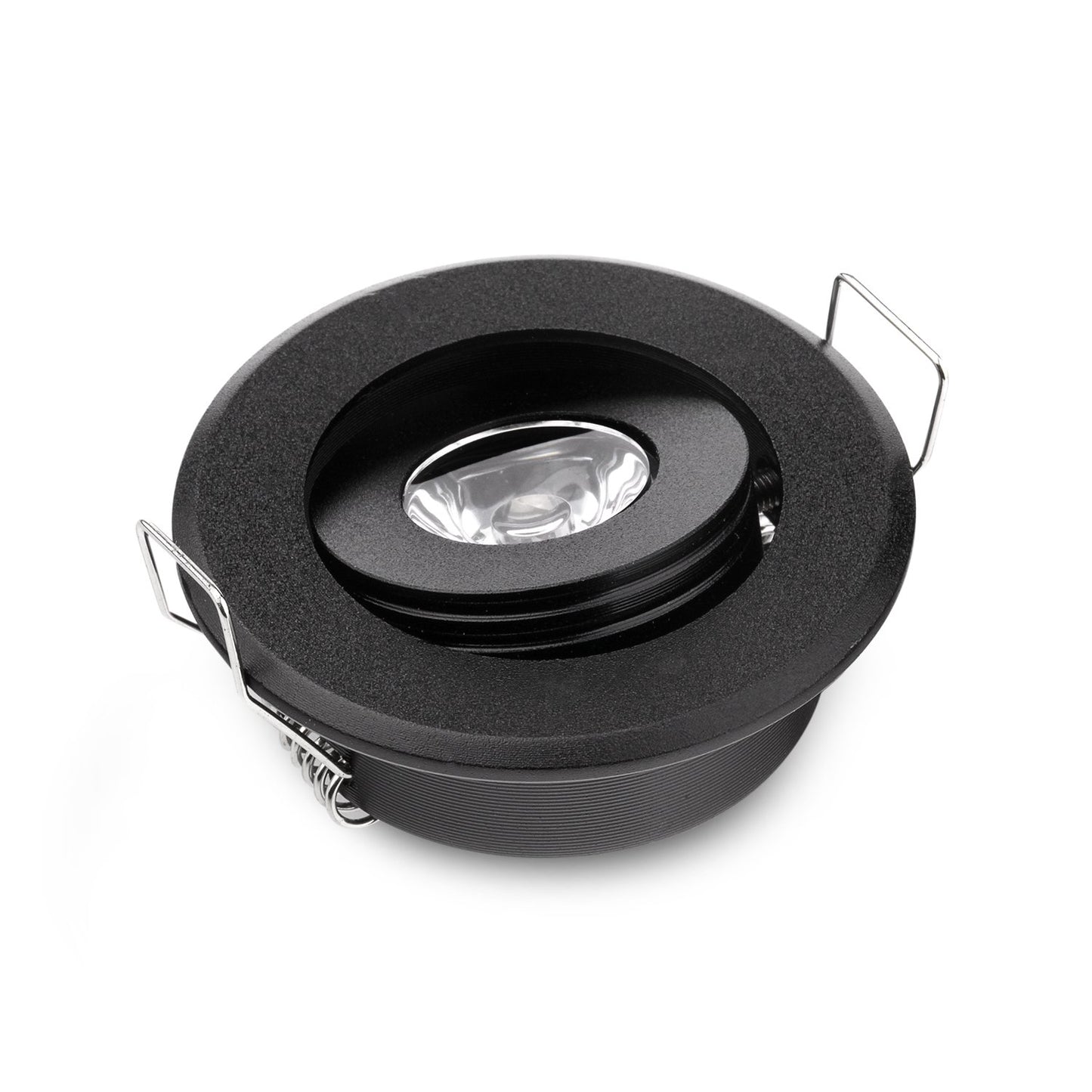 JOYINLED Pack of 10 Mini 3W Mini LED Spot Light Black Recessed Led Ceiling Light for Home Cabinet Closet