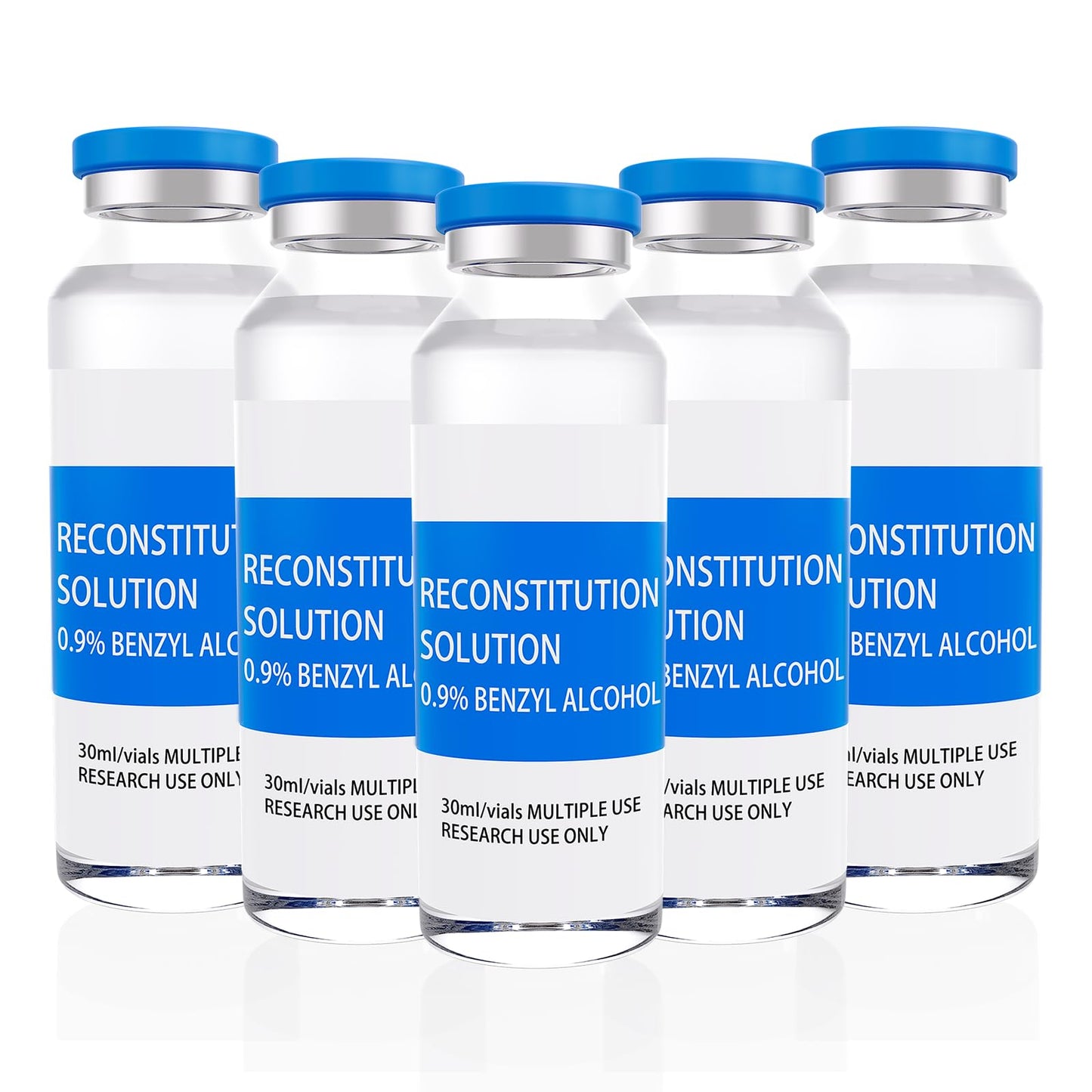 5 Pack 30ML, Premium Glass Vials