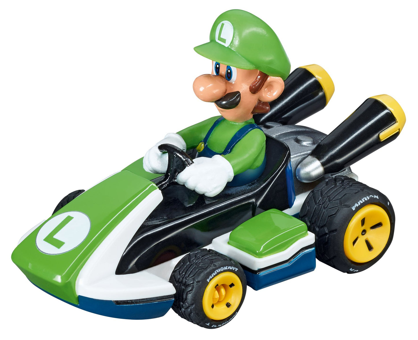 Carrera GO Battery Operated 1:43 Scale Slot Car Racing Toy Track Set with Jump Ramp for Kids Ages 5 Years and Up, Mario Kart