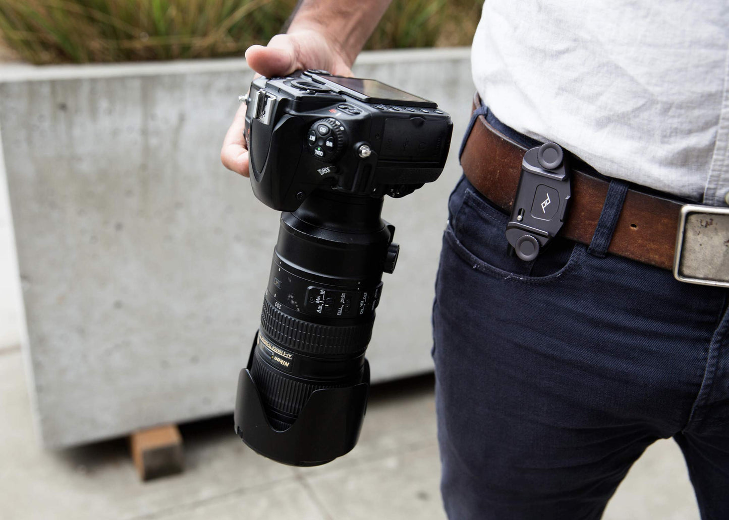 Peak Design Capture Camera Clip V3 (Black with Plate)