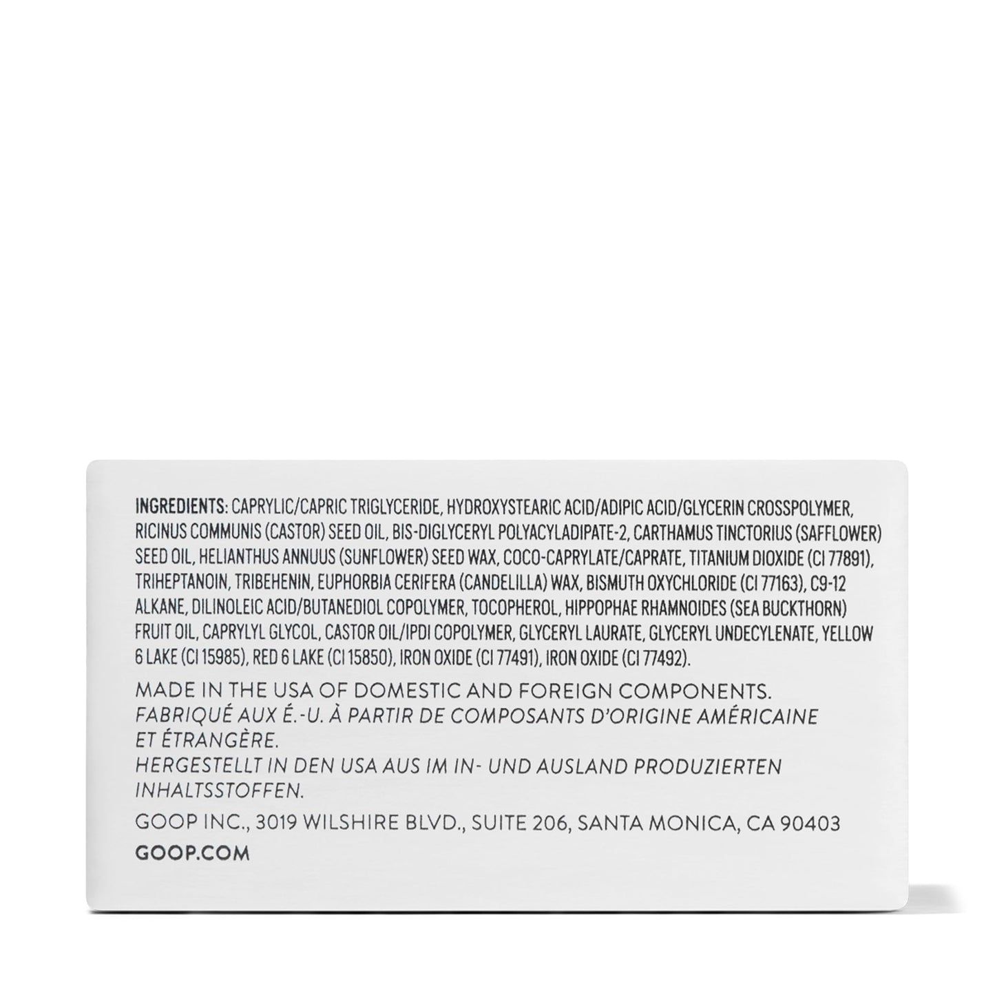 goop Beauty Cream Blush | Sheer Pop of Color for Lips & Cheeks | Vitamin C, Vitamin E & Safflower Oil | Natural Makeup for Glowing Skin | 0.5 oz | Slipper - Creamy Peach