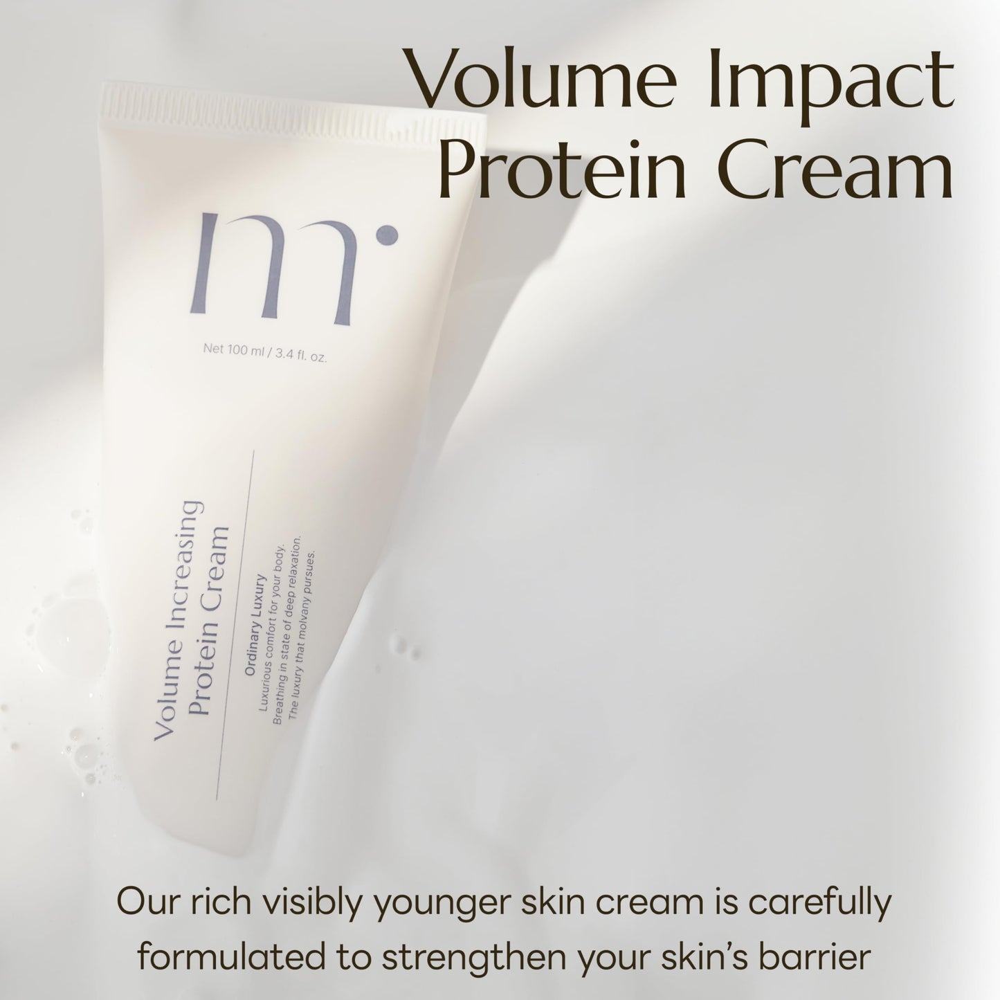 molvany Face Moisturizing Volume Impact Protein Cream 100ml/3.38 fl.oz