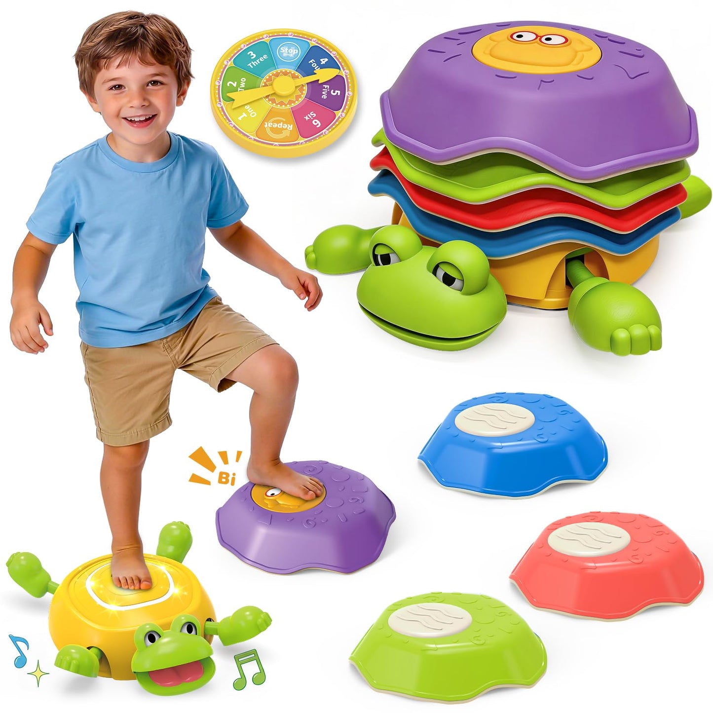 LSCLCIN Stepping Stones for Kids