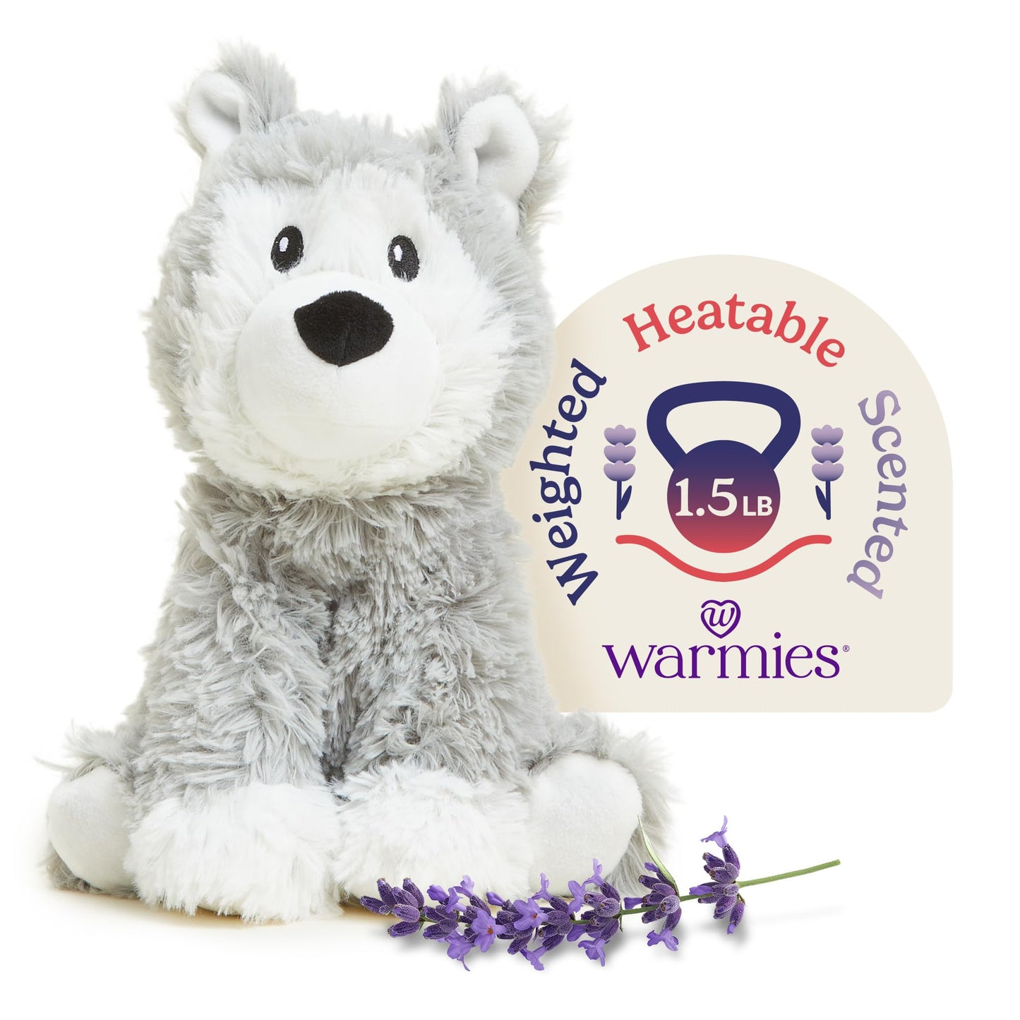 Intelex Husky Cozy Plush, Lavender, 2 Pound