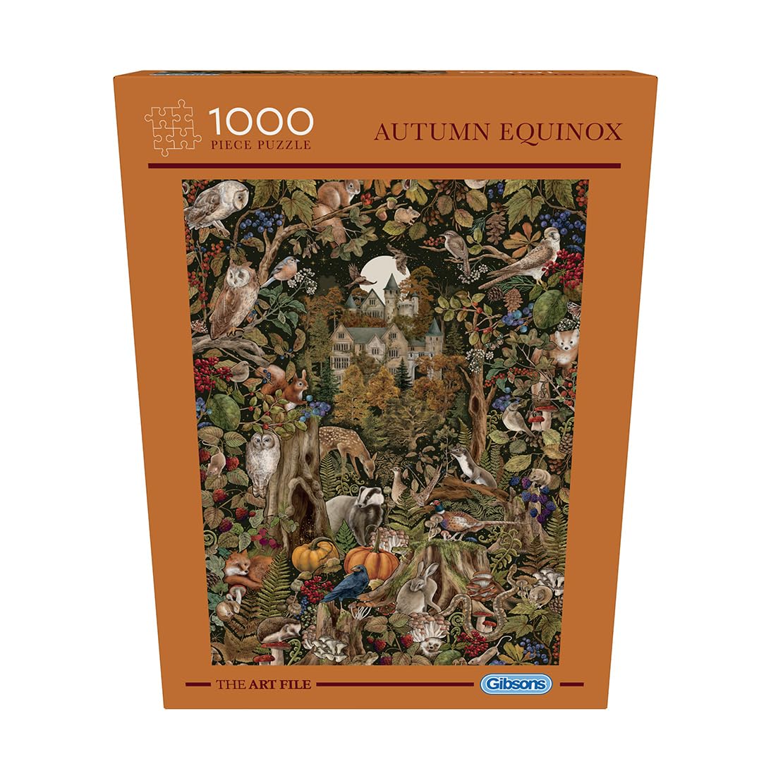 Gibsons Witchcraft 1000 Piece Jigsaw Puzzle for Adults – Magical Mystical Fantasy Scene with Potions & Spellbooks The Art File Collection – Premium Sustainable Puzzle Made in America