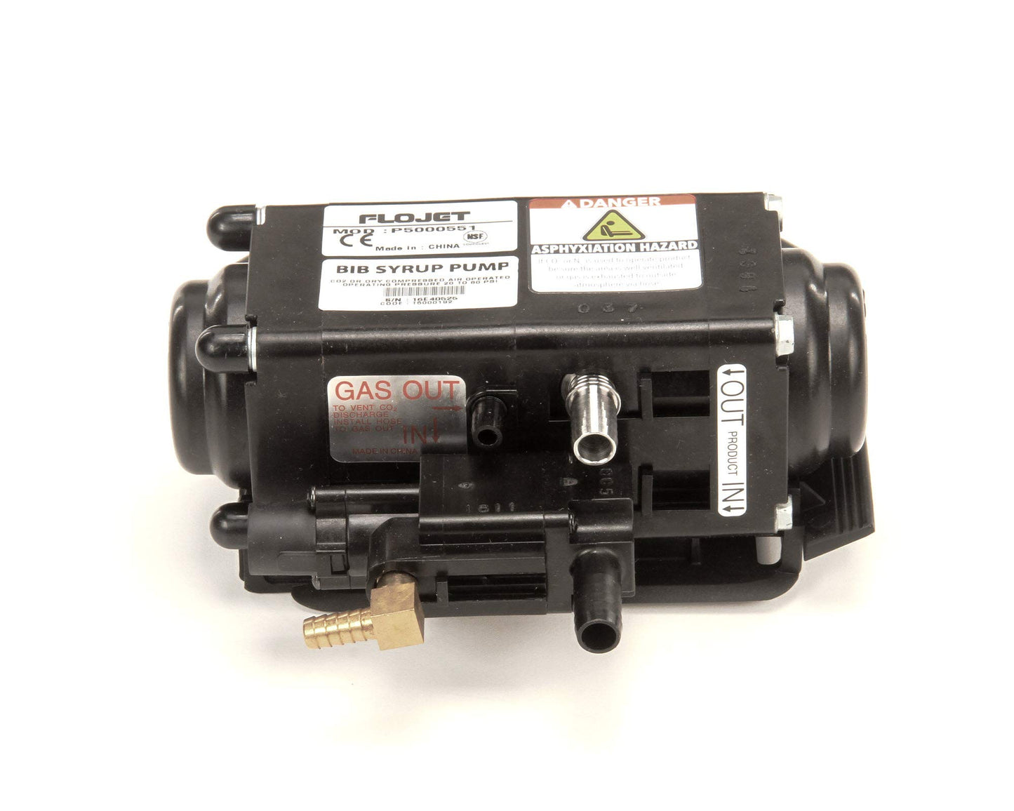 Lancer Tactical Lancer T5000-158 Flojet 3/8 Out Brass Bib Pump