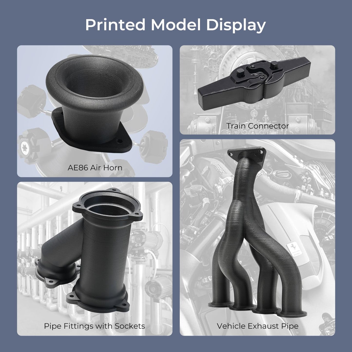 Creality 3D Printer Filament PLA Carbon Fiber Filament 1.75mm for K1C, Hyper PLA-CF for High Speed 50-300mm/s, 1kg(2.2lbs)/Spool, Dimensional Accuracy +/- 0.03 mm (Black)