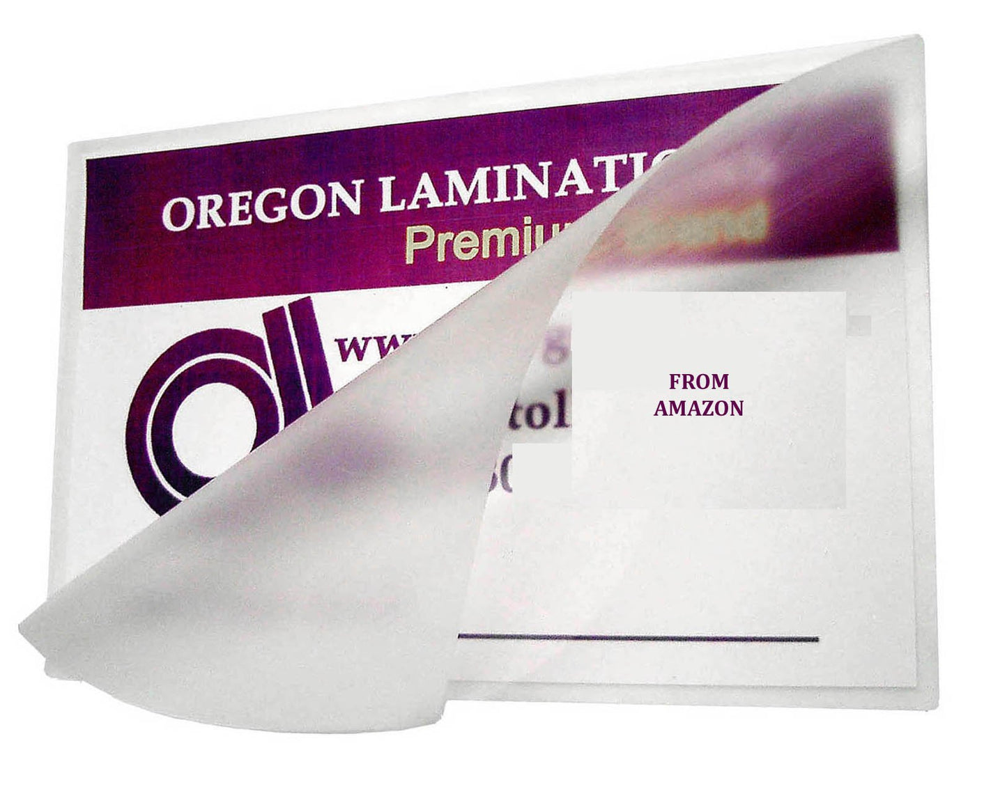 Oregon Lamination Heat Activated Laminating Pouches 5 Mil 9” x 11-1/2” [Pk of 100] 229mm x 292mm x 125 microns Thick for 8.5 x 11 Letter Size Sheets, Clear