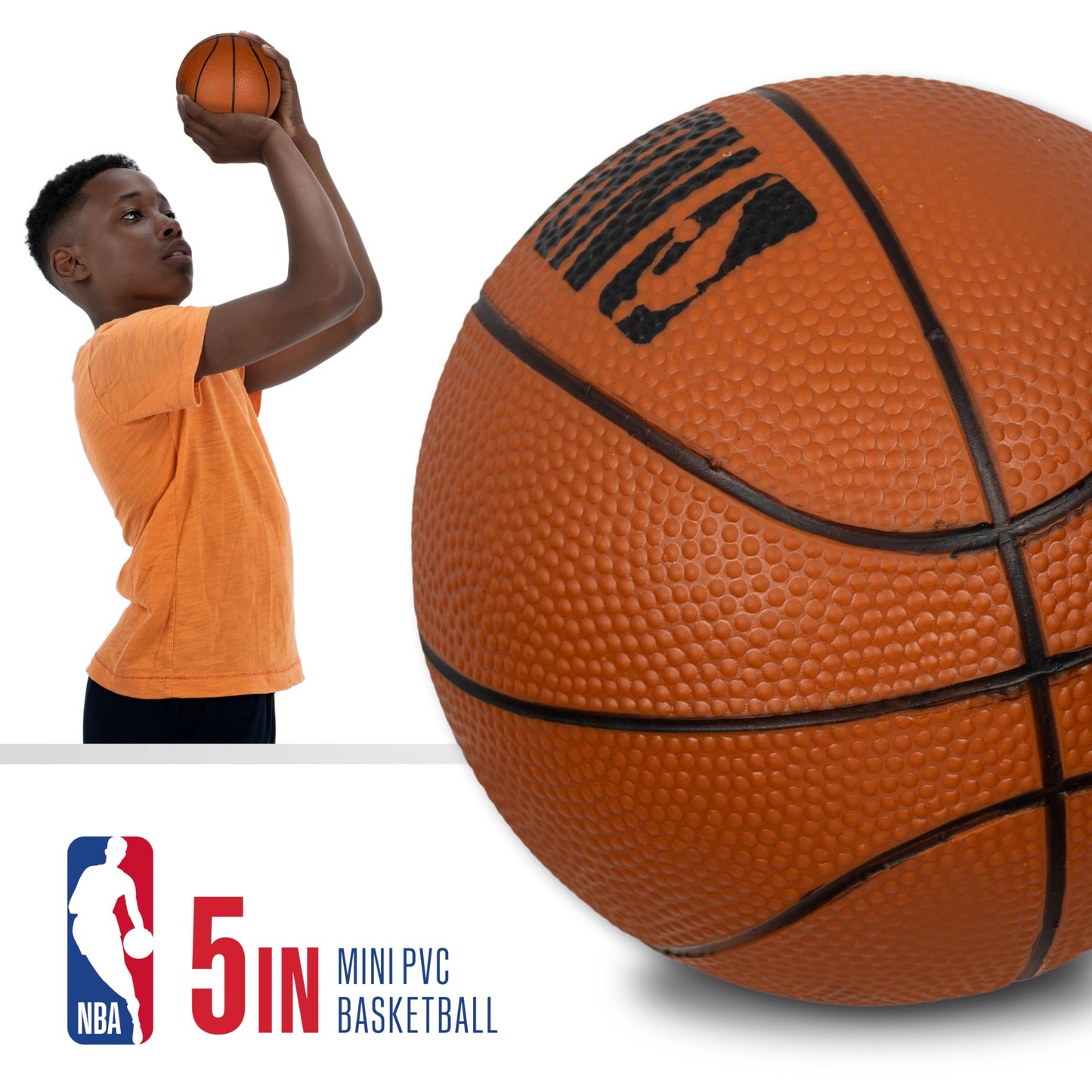 Franklin Sports NBA Charlotte Hornets Over The Door Basketball Hoop - Kids Indoor Hoop with Mini Basketball - NBA Fan Shop Toy for Bedroom + Office - Over The Door Set