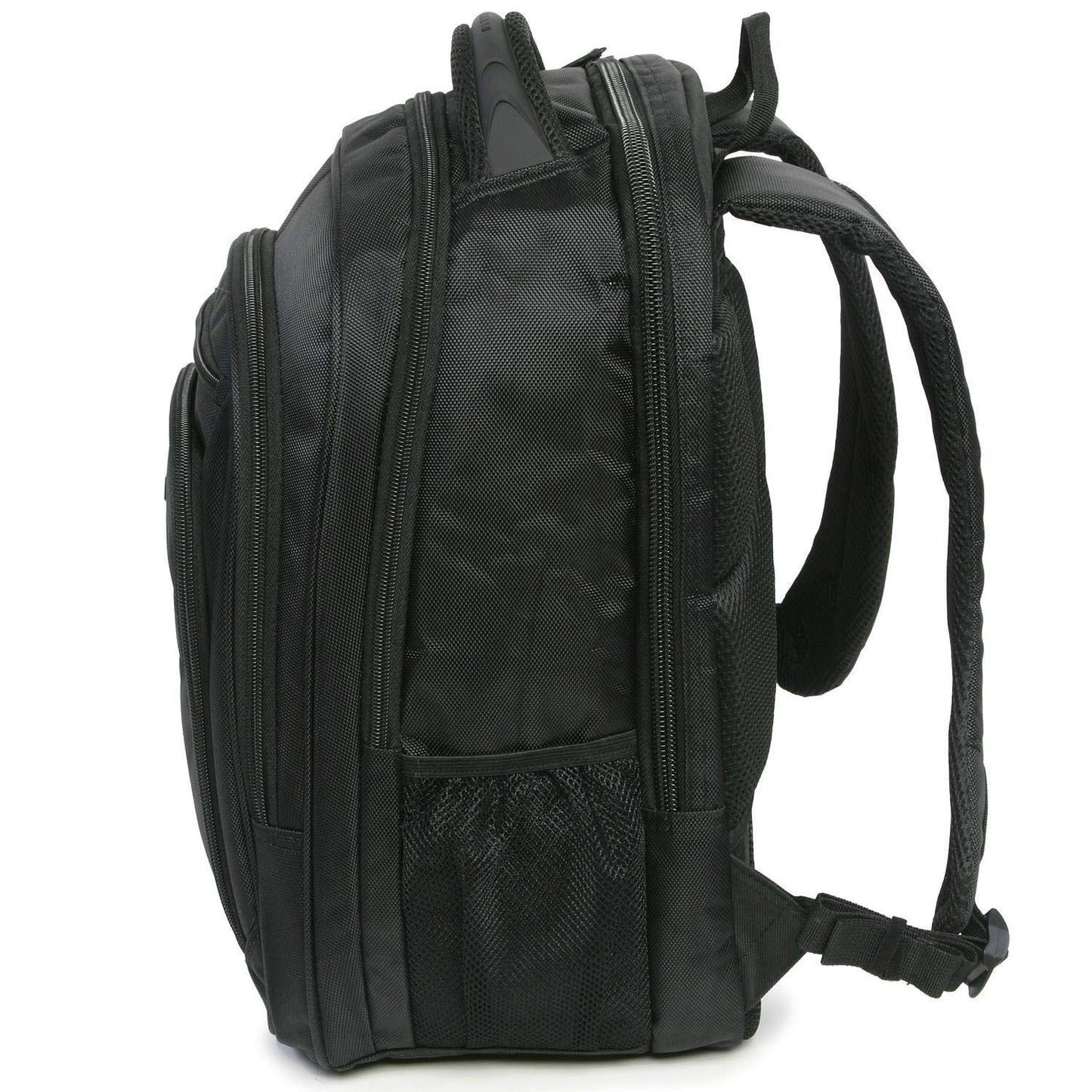 Perry Ellis Men's M150 Business Laptop Backpack Fits Under 15Inch Laptop and Notebook, Black,One Size