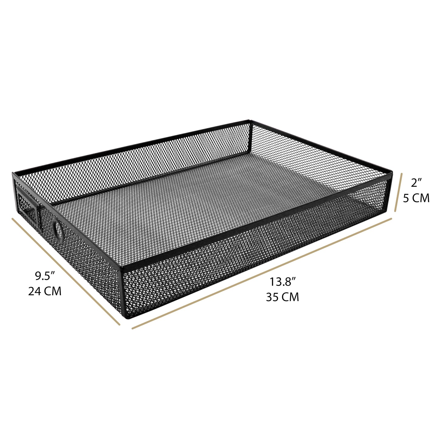 EXERZ Paper Sorter 3 Tier Drawers A4 / Multifunctional Desk Organiser/Letter Tray - Documents, Magazines, Notebooks and Letters