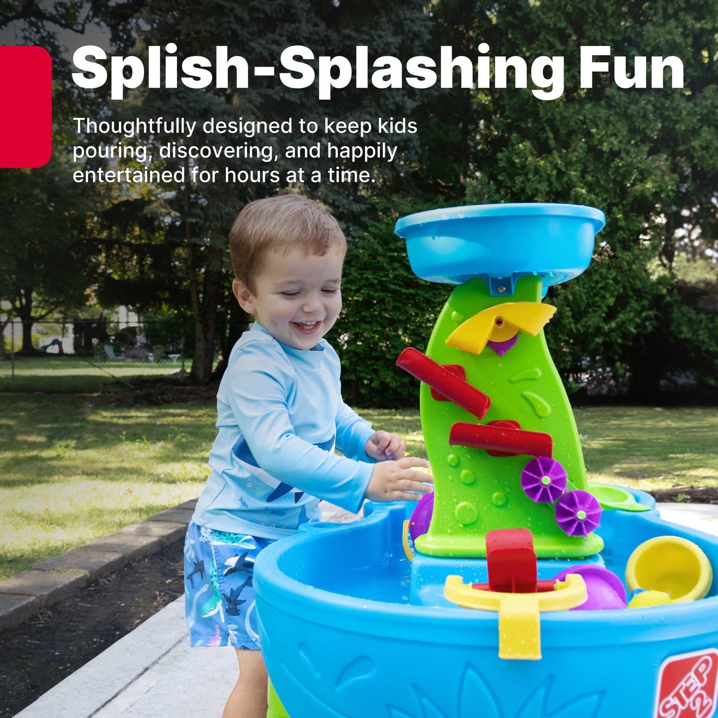 Step2 Rain Showers Splash Pond Water Table - 874600