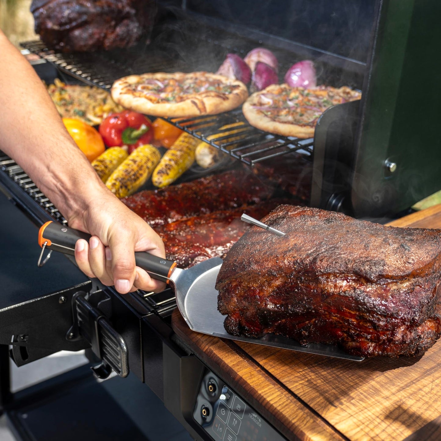 Traeger Grills BAC793 Stainless Steel XXL BBQ Spatula Grill Accessory (2025 Model)