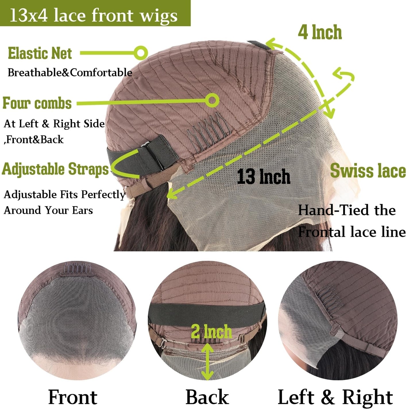 28 Inch Body Wave Lace Front Wigs Human Hair Pre Plucked 13x4 HD Transparent Lace Frontal Wigs Human Hair 180% Density Glueless Wigs Human Hair Wig for Black Women Natural Hairline With Baby Hair