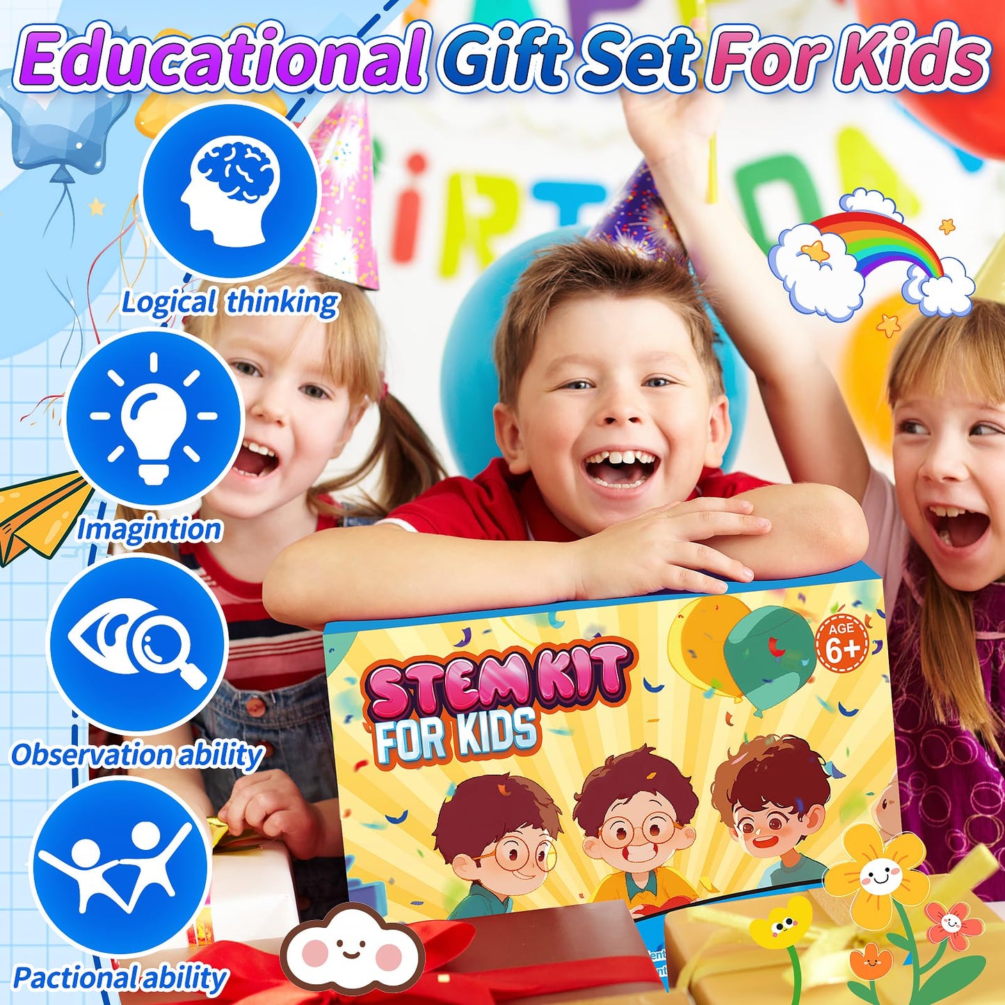 24 Pcs Halloween Party Favors for Kids Age 6-10, Treasure Box Toy Stem Kit Party Favors Science Kits for Boys girls STEM Toys for Kids Age 6 7 8 10 12 13 Classroom Giveaways, Carnival Prizes Toy, Birthday Treats, Party Supplies