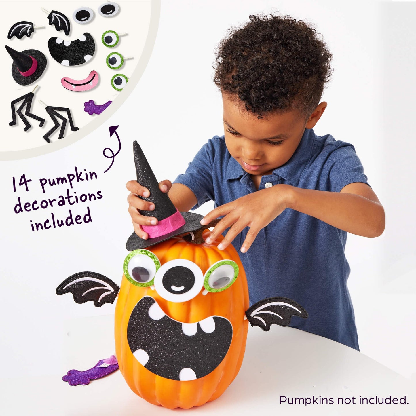 Highlights Halloween Craft Collection and Sticker Books Bundle for Kids 3+