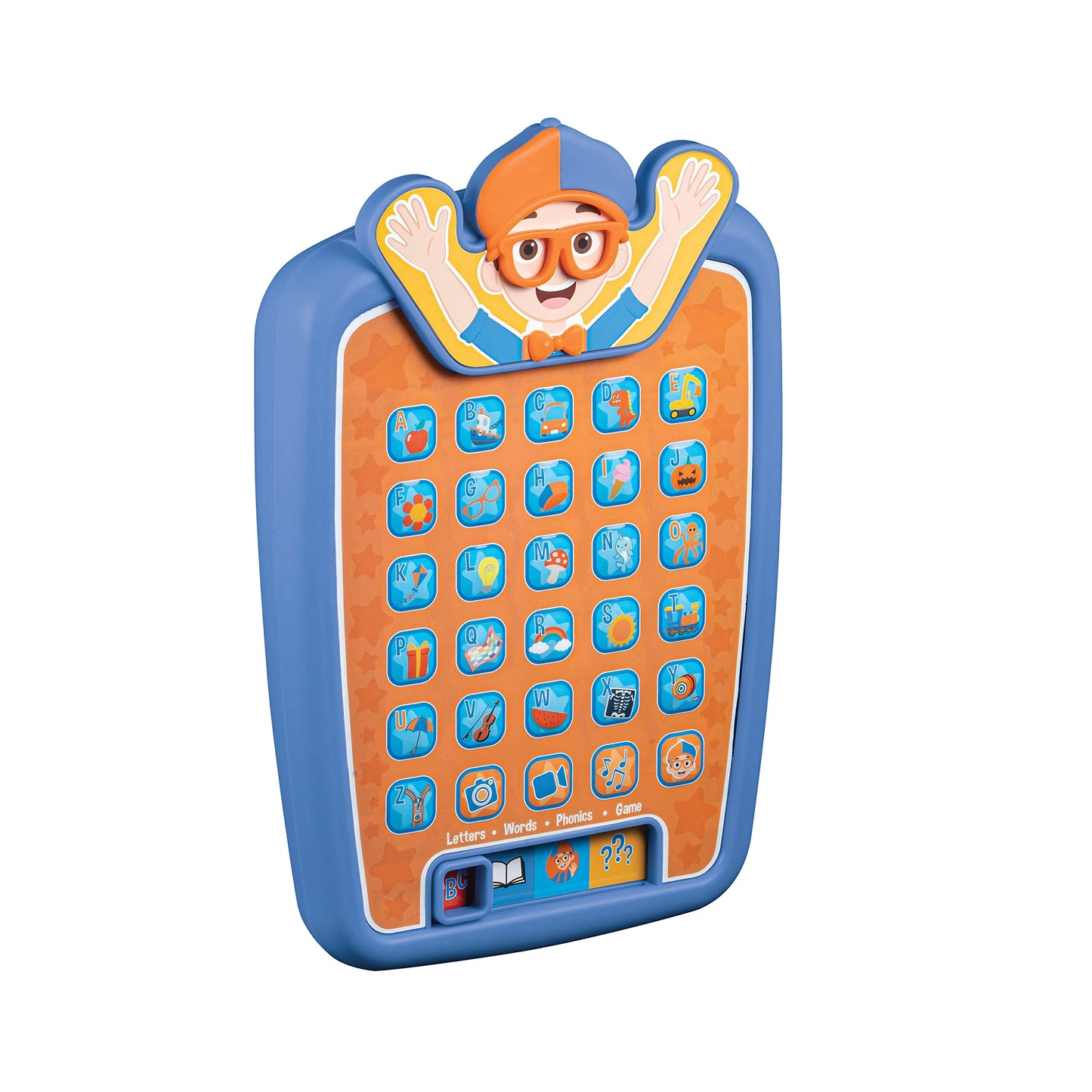 SWEYOGURT ekids Blippi Kids Tablet for Preschool Learning, Toddler Tablet with Educational Games and ABC Learning for Toddlers and Fans of Blippi Toys