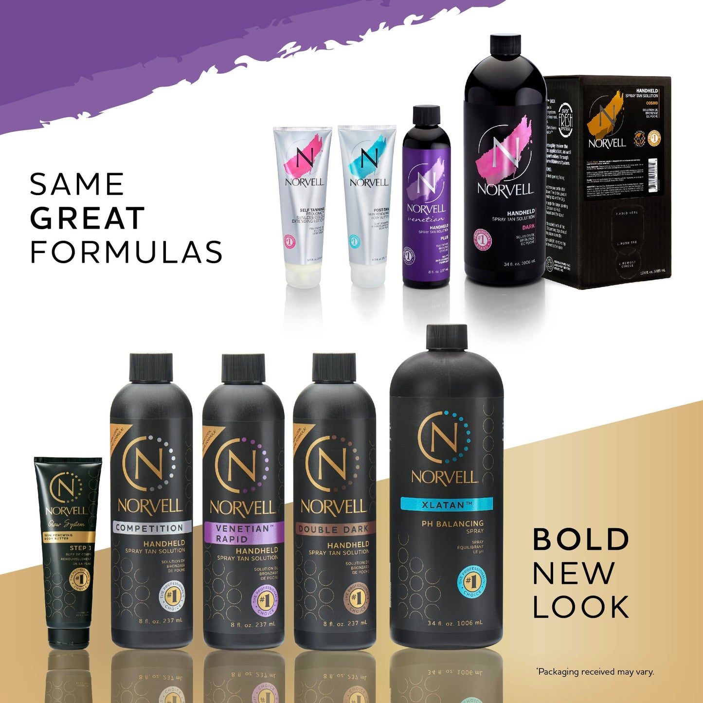 Norvell Premium Sunless Tanning Solution - One Hour Rapid, 1 Liter Box