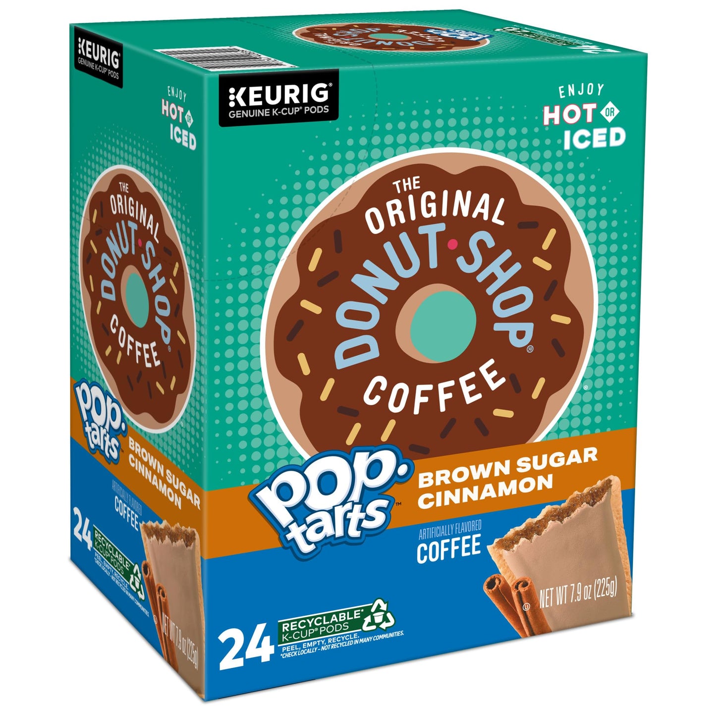 The Original Donut Shop Brown Sugar Cinnamon Pop Tart, 96ct
