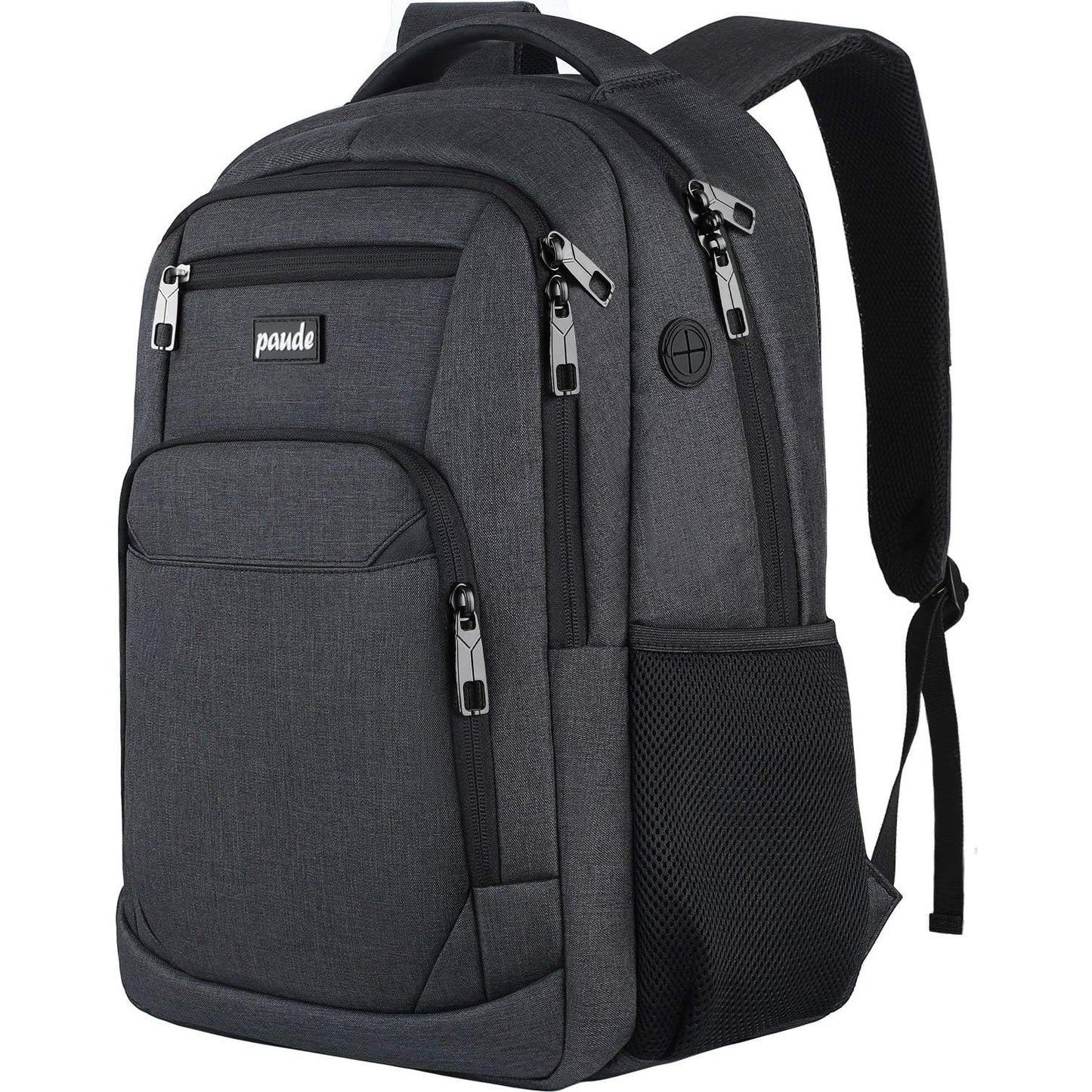 Paude Backpack for Men and Women,17.3 inch School Backpack for Teens,Travel Laptop Backpack with USB Charging port for Business College Travel