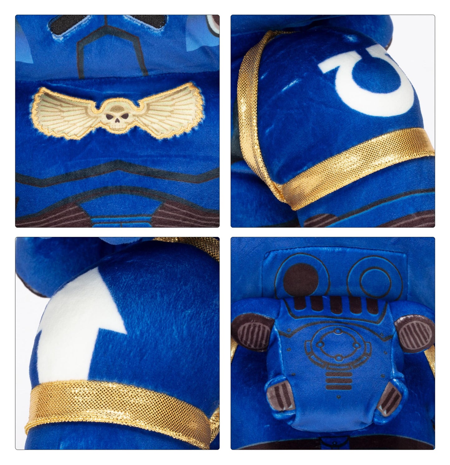 Warhammer 40,000 Collectible Plush Toys - Space Marine Plushie - Mega Sized Large Plush - Officially Licensed Games Workshop Merchandise - Game Room Decor - Gaming Gifts - 14 Inch