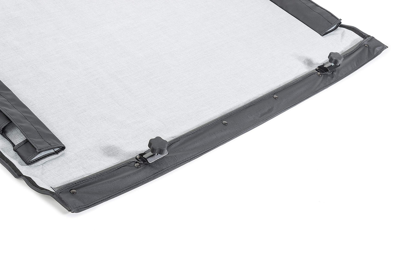 MasterTop Windshield Header compatible with 2007-2018 JK 2 and 4 Dr Wranglers| Required for Summer Soft Top Installations (Except MasterTop Mesh Tops)|for all Brands of Summer Soft Tops|14700001