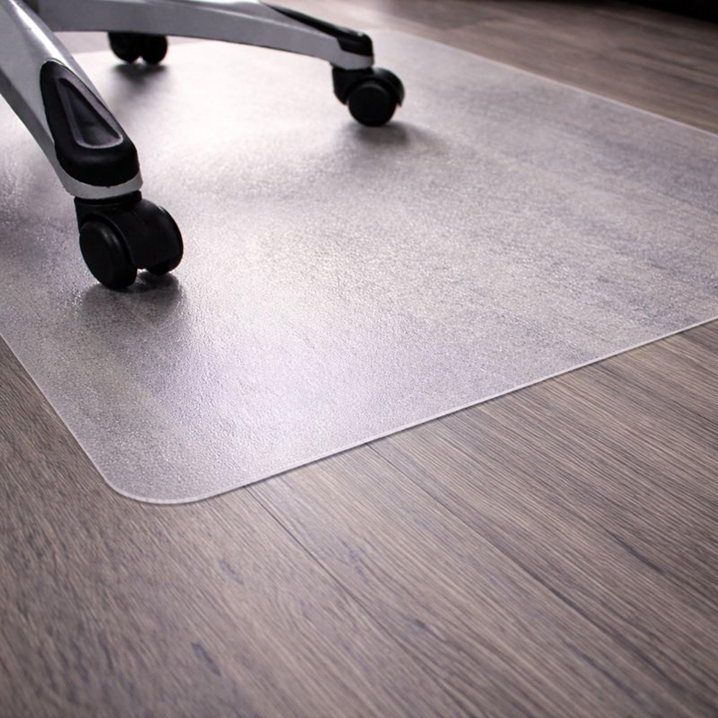 Marvelux Heavy Duty Polycarbonate Office Chair Mat for Hardwood Floors 36" x 48", Clear Hard Floor Protector Mat, Rectangular Floormat, Shipped Rolled
