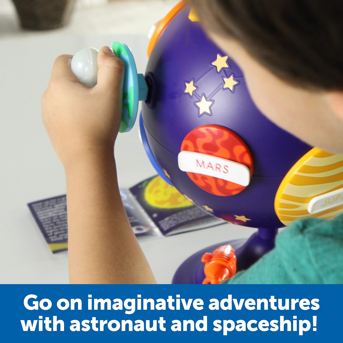 Learning Resources Solar System Puzzle Globe - 21 Pieces, Age 3+ Space Toys for Toddlers, STEM Toys for Kids, Space Décor for Kids