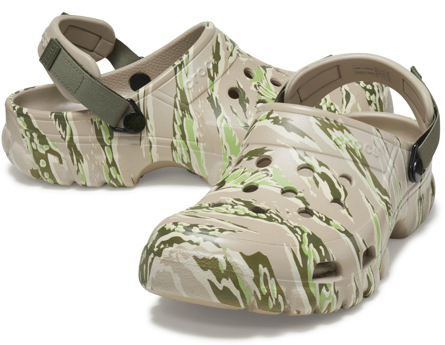Crocs Unisex-Adult Offroad Sport Clogs, Cobblestone, 9 Women/7 Men M US