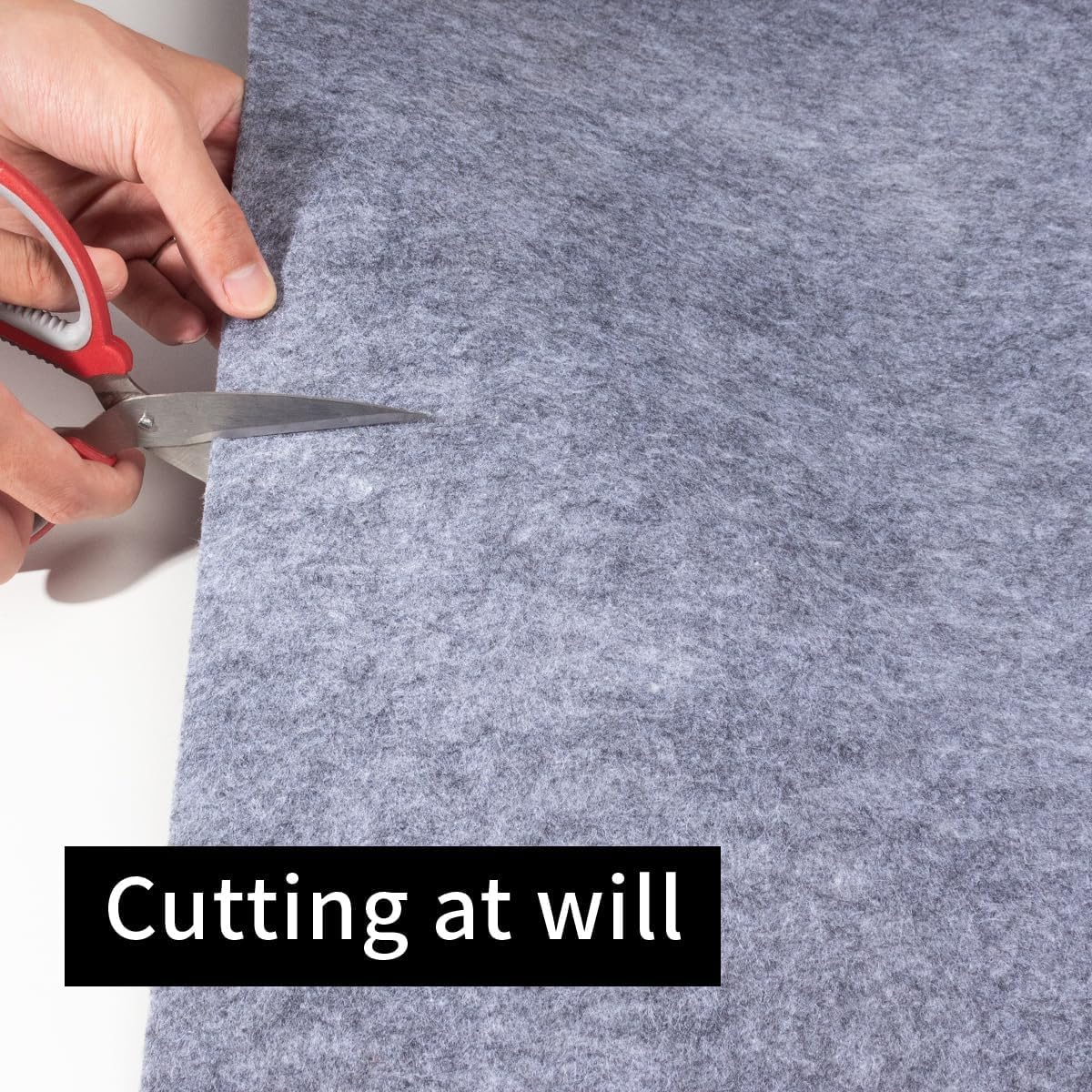 Extra Large Area Rug Liner, 8 x10 Foot Thick Felt Pad for All Floors, Keeps Rugs Softly and Securely in Place