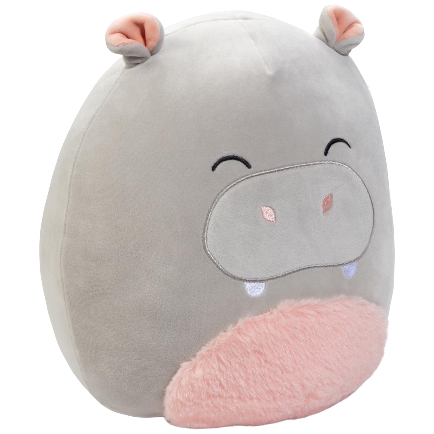 Squishmallows 10" Harrison The Grey Hippo Plush - Official Kellytoy - Collectible Soft Squishy Hippopotamus Stuffed Animal Toy - Perfect for Kids, Girls & Boys - 10 Inch