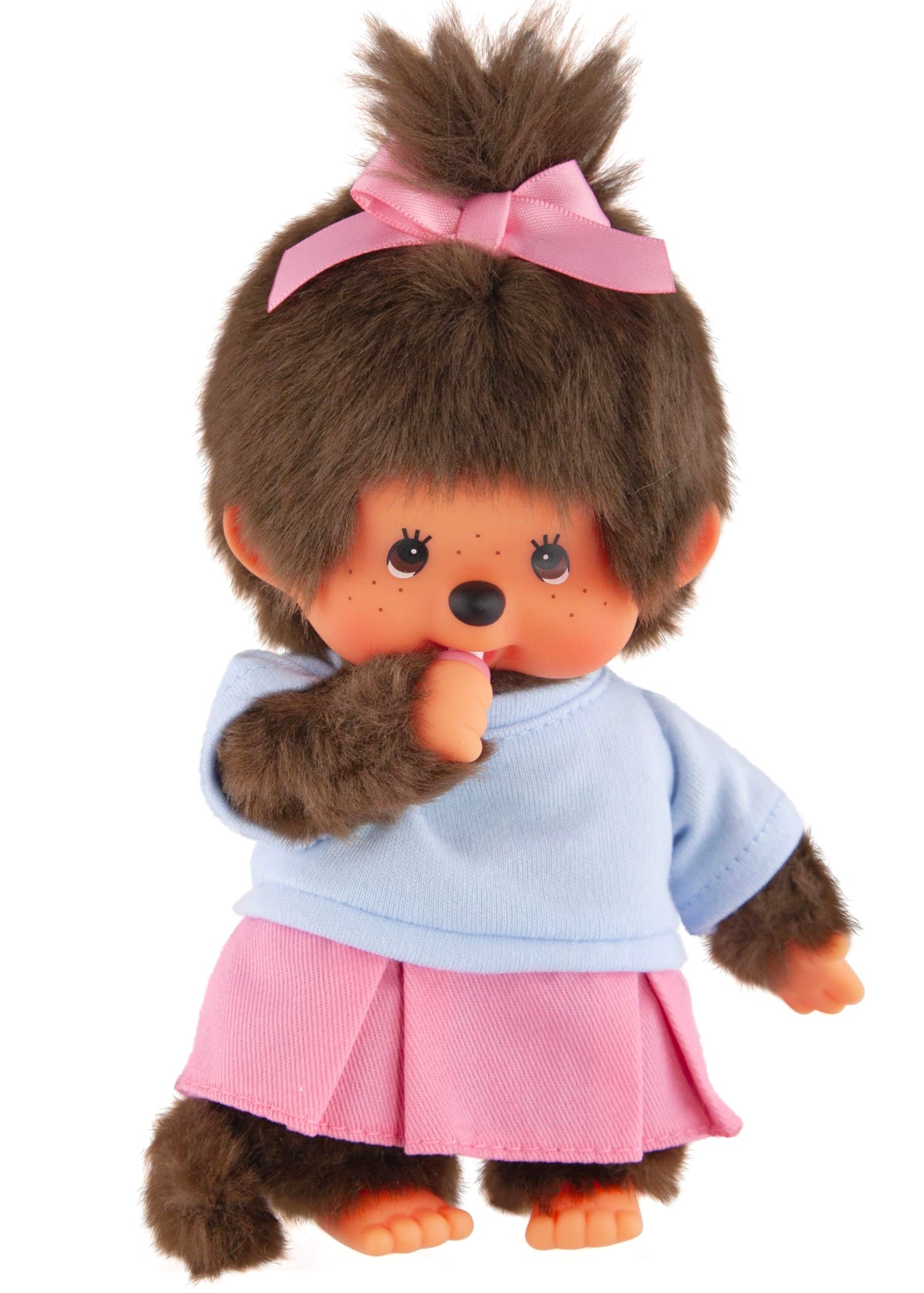 Monchhichi Skirt Girl 8" Plush