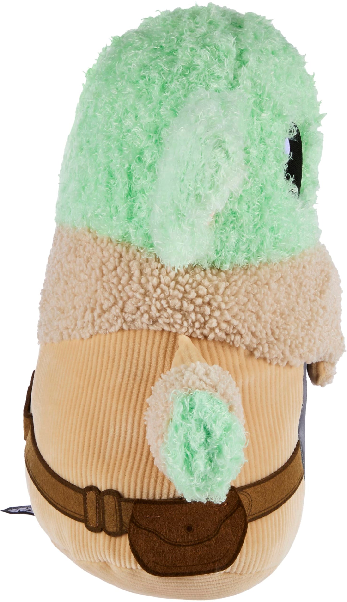 Mattel Star Wars the Mandalorian & Grogu Movie Grogu 12-inch Tall Plush with Embroidered Rondel Design on Chest Fuzzy Multi-Textured Soft Plush Stylized Collectible