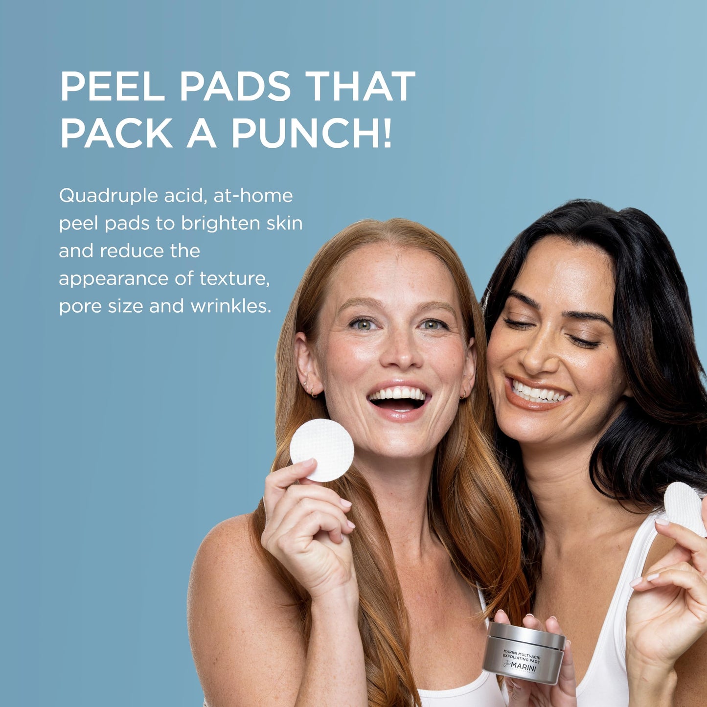 Jan Marini Skin Research Marini Multi-Acid Resurfacing Pads - At Home Peel - 30 Pads