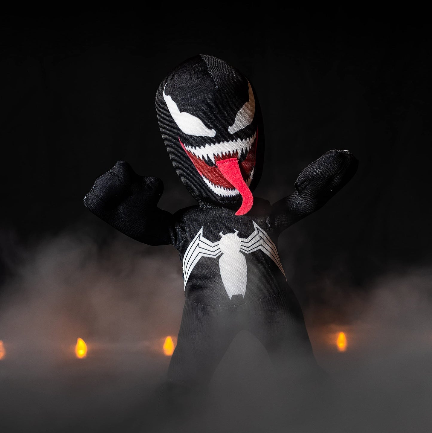 Bleacher Creatures Marvel Venom 10" Plush Figure- A Superhero for Play or Display