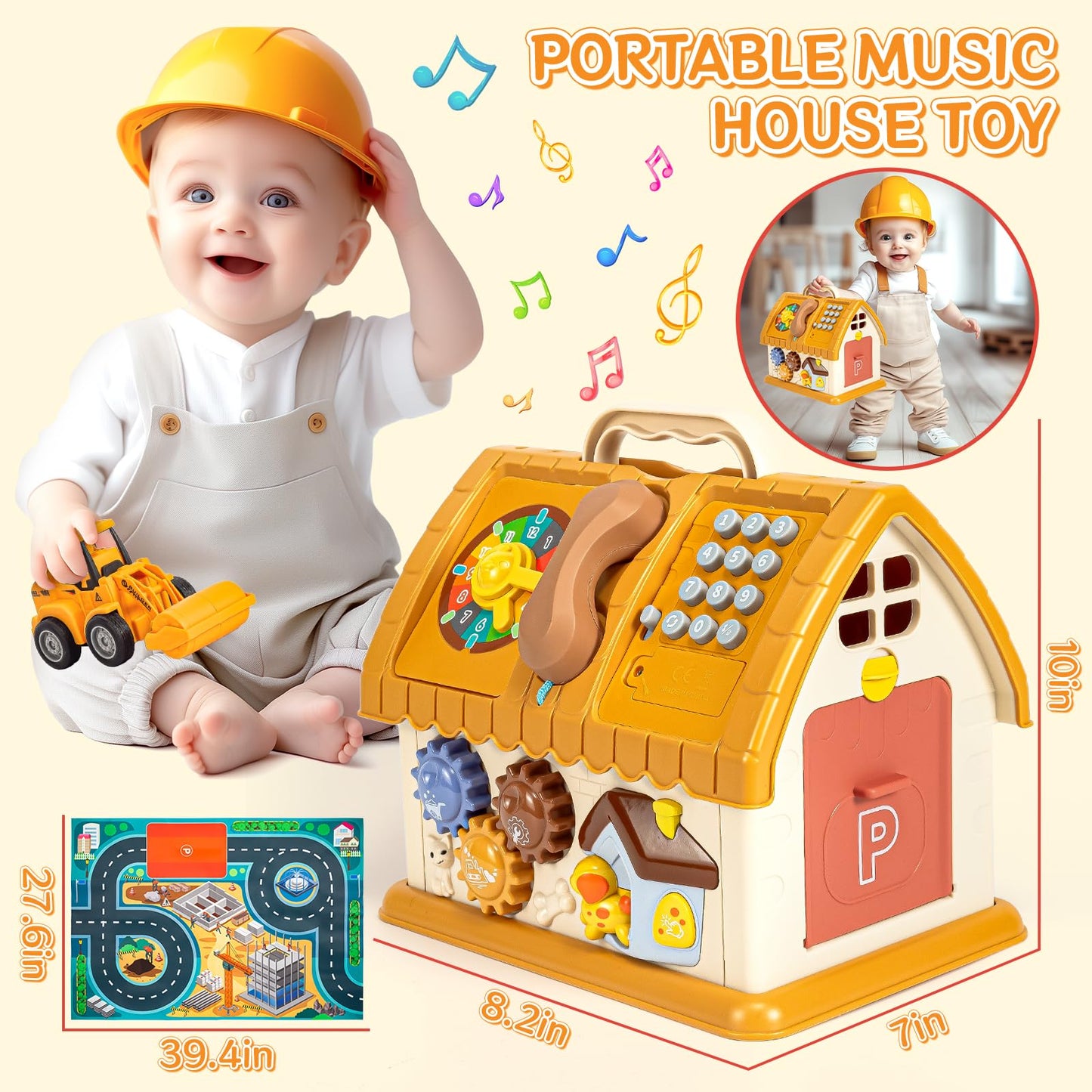 SLTBEH Toys for 3 Year Old Gifts, Montessori Toys for Toddlers