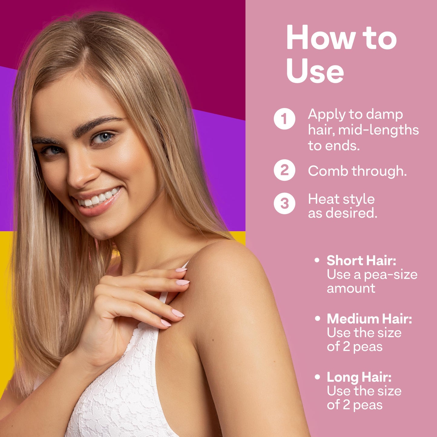 ColorProof Evolved Color Care Plush Locks Leave-in Smooth, Anti- Frizz Smoothing Lotion, Protects & Reduces Blow Dry Time, Controls Frizz & Adds Shine, Sulfate-Free, Vegan, 6.7fl oz