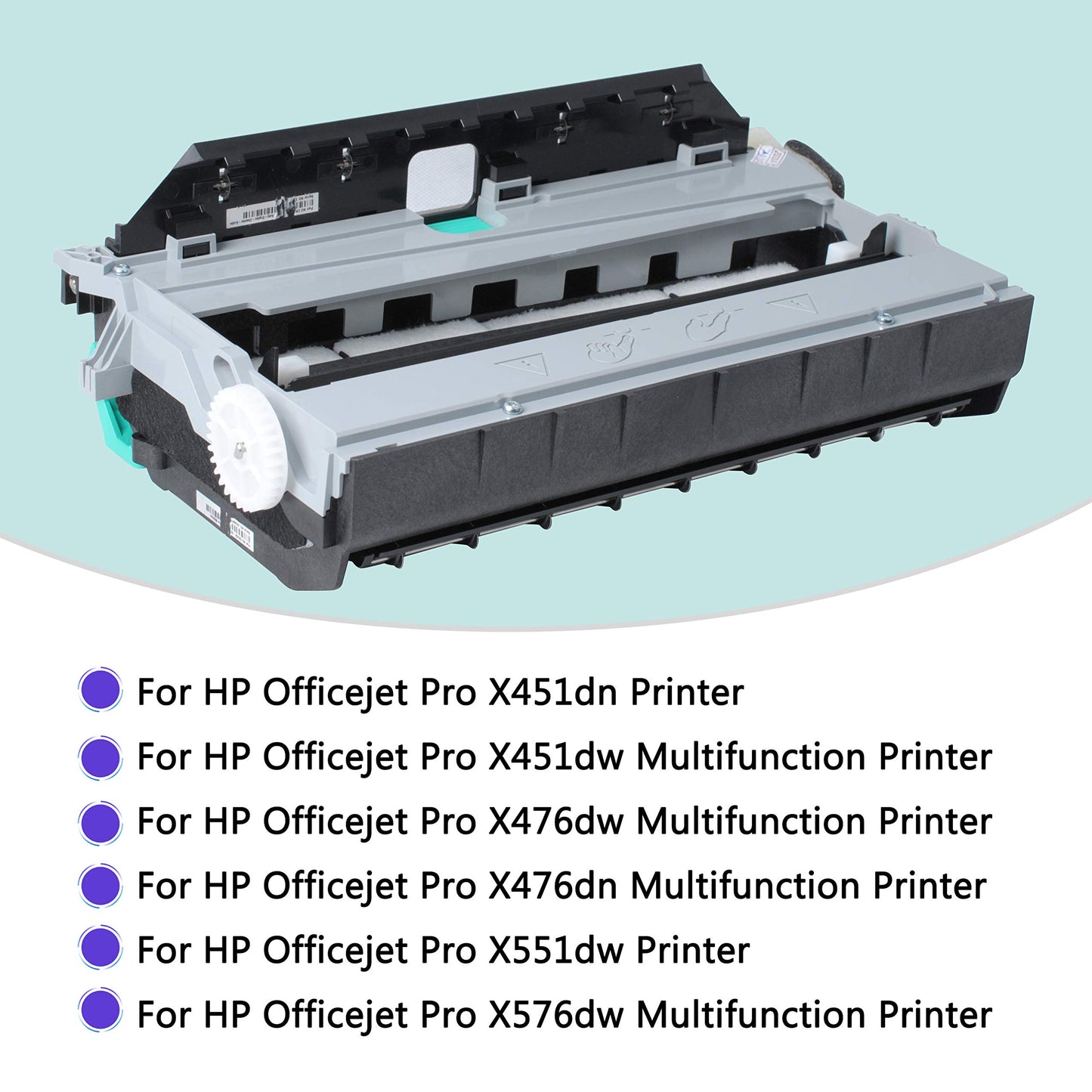 CN598-67004 CN459-40630 Duplex Module Assembly Ink Maintenance Box Compatible with HP PageWide Pro 477dw 477dn 577dw 577dz 552dw Waste Ink Collector for hp973 974 Printer
