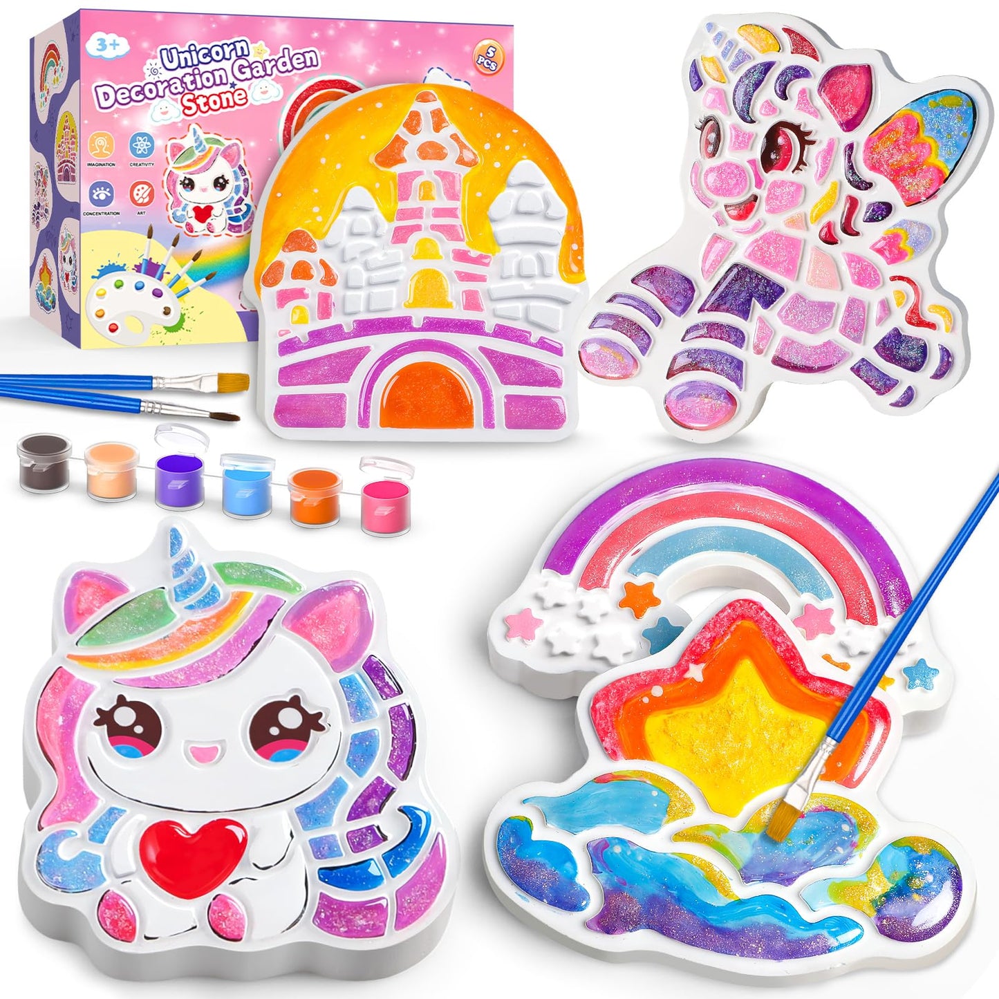 Gadetouq Unicorn Stepping Stone Kit