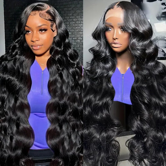13x6 HD Lace Front Wigs Human Hair Body Wave Lace Front Wigs Human Hair 250 Density HD Lace Front Wigs Human Hair Wigs for Women 13x6 Lace Front Wigs Human Hair Pre Plucked Body Wave Wig 26 inch